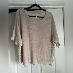 Anthropologie Beige Knit Top